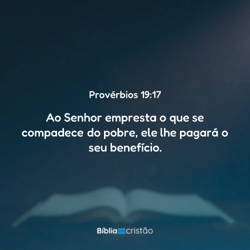 Provérbios 19:17