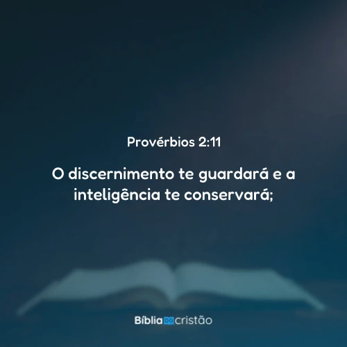 Provérbios 2:11
