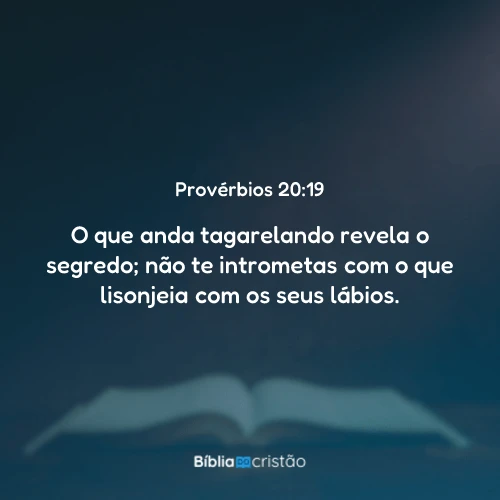 Provérbios 20:19
