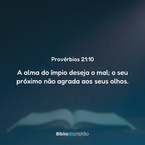 Provérbios 21:10