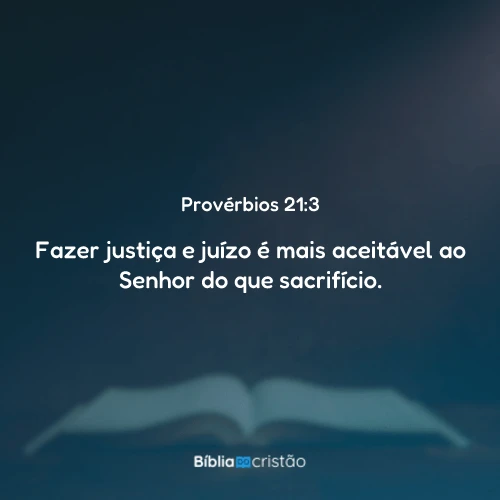 Provérbios 21:3