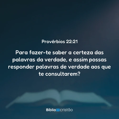 Provérbios 22:21