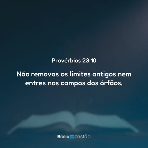 Provérbios 23:10