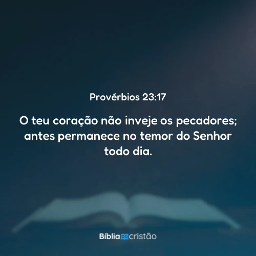 Provérbios 23:17