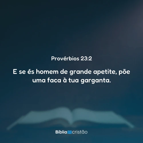 Provérbios 23:2