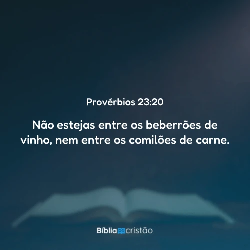 Provérbios 23:20