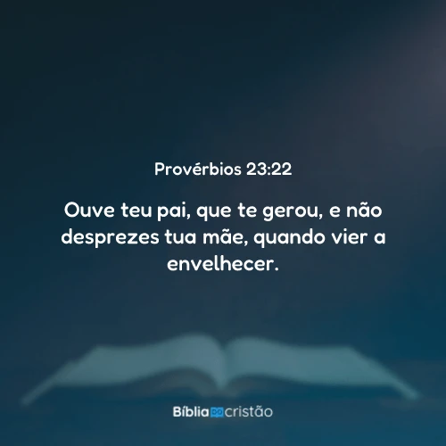 Provérbios 23:22
