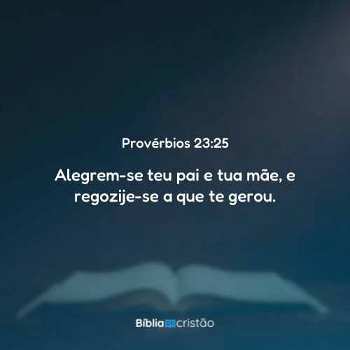 Provérbios 23:25