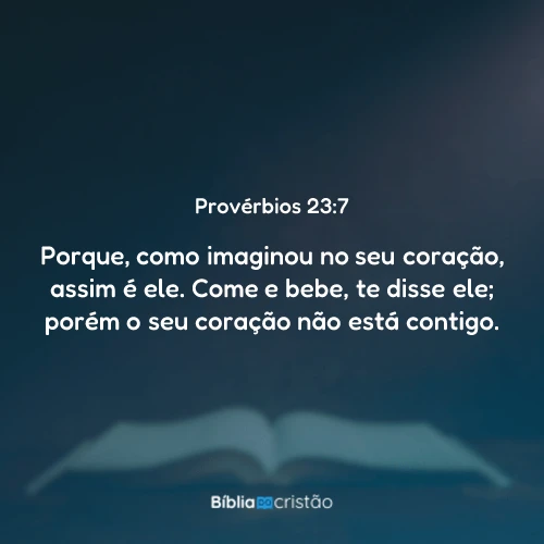 Provérbios 23:7