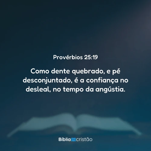 Provérbios 25:19