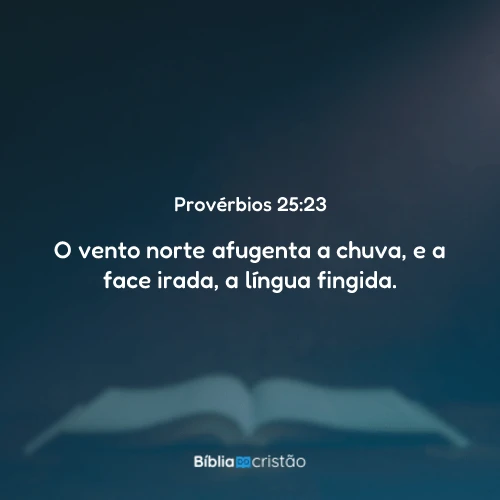 Provérbios 25:23