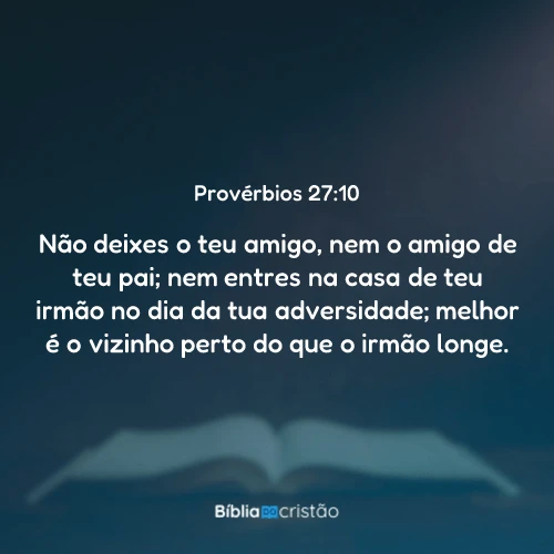 Provérbios 27:10
