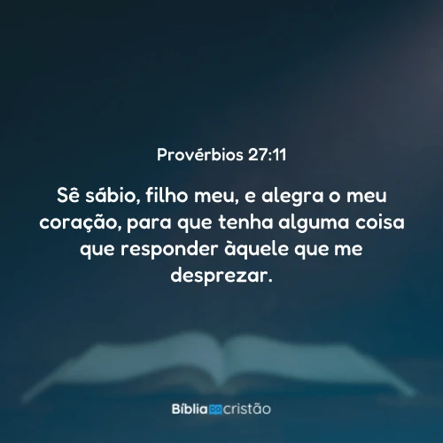Provérbios 27:11