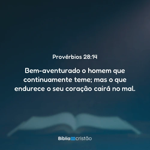 Provérbios 28:14