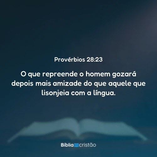 Provérbios 28:23