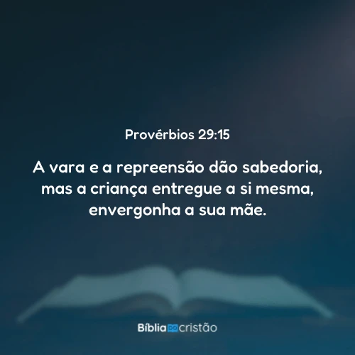 Provérbios 29:15