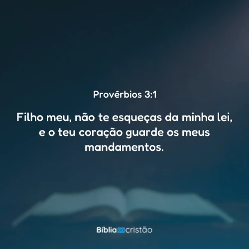Provérbios 3:1