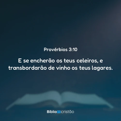 Provérbios 3:10