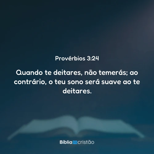 Provérbios 3:24