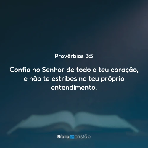 Provérbios 3:5