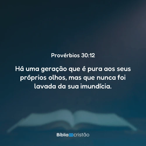 Provérbios 30:12