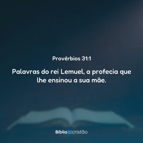 Provérbios 31:1