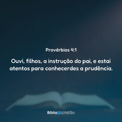 Provérbios 4:1