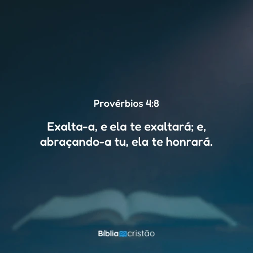 Provérbios 4:8