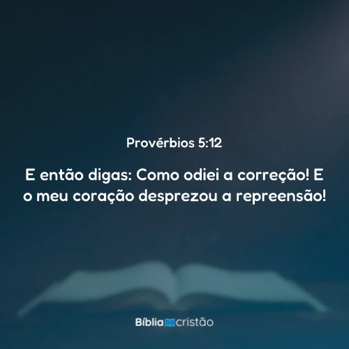 Provérbios 5:12