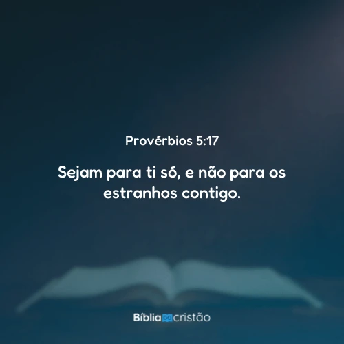 Provérbios 5:17