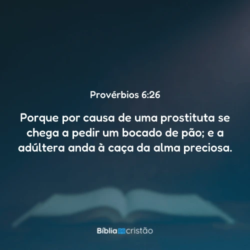 Provérbios 6:26