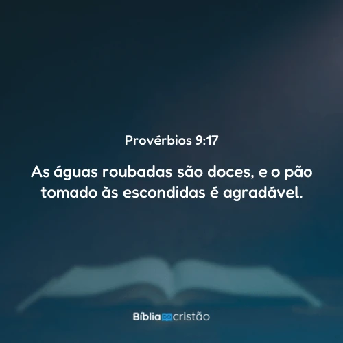 Provérbios 9:17