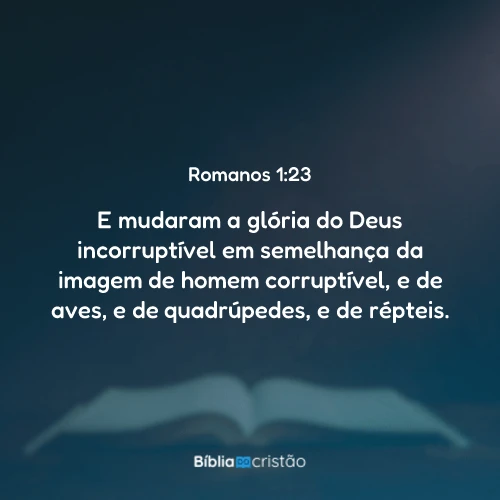 Romanos 1:23