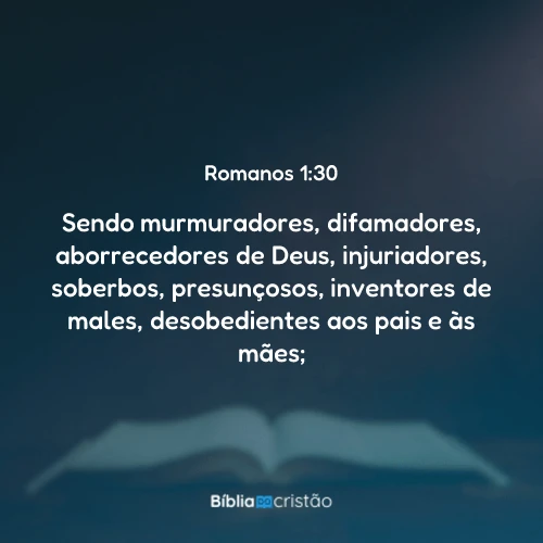 Romanos 1:30