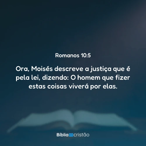 Romanos 10:5