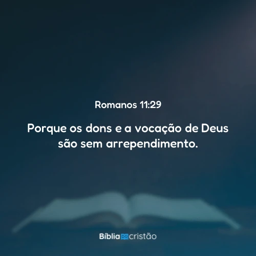 Romanos 11:29