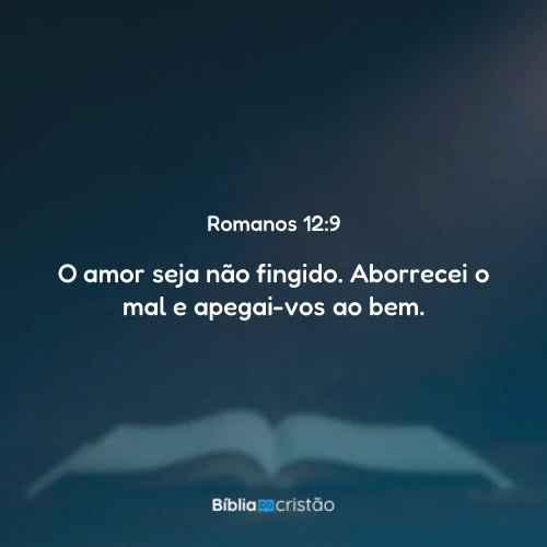 Romanos 12:9