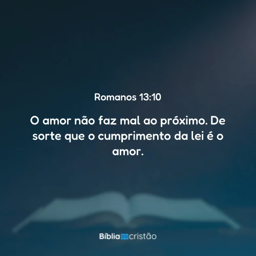 Romanos 13:10