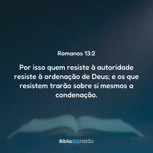 Romanos 13:2
