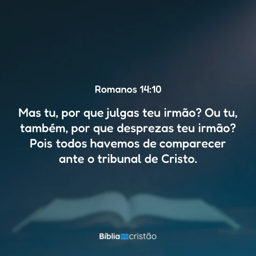 Romanos 14:10