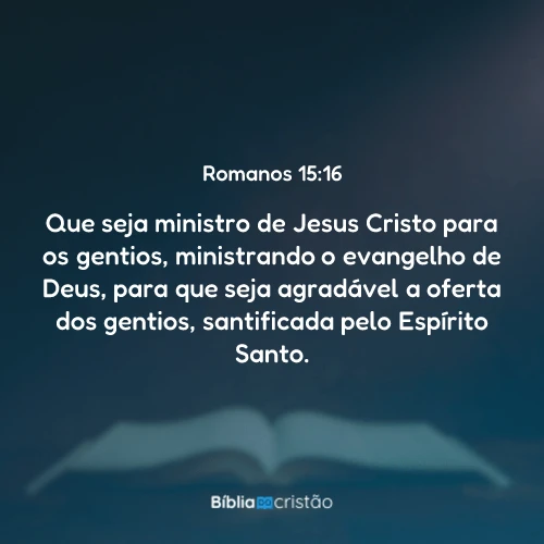 Romanos 15:16