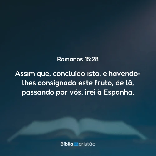 Romanos 15:28