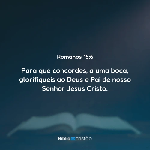 Romanos 15:6