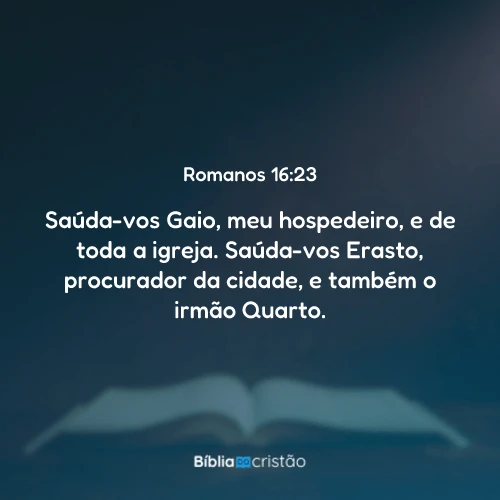 Romanos 16:23