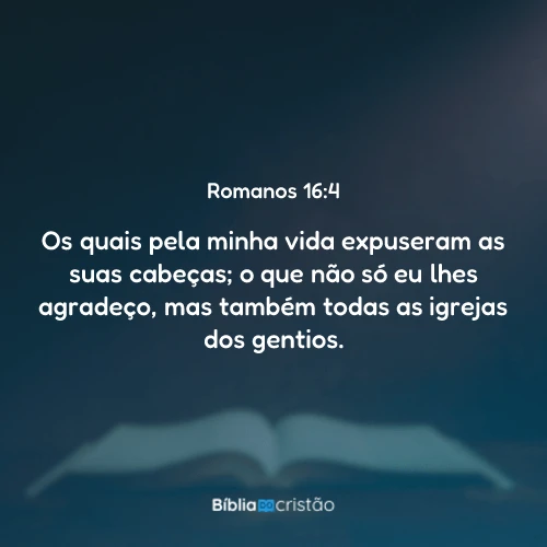 Romanos 16:4
