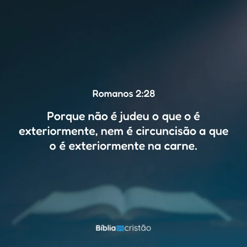 Romanos 2:28