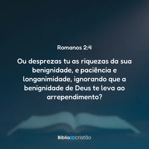 Romanos 2:4