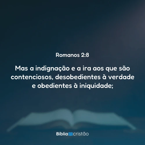 Romanos 2:8
