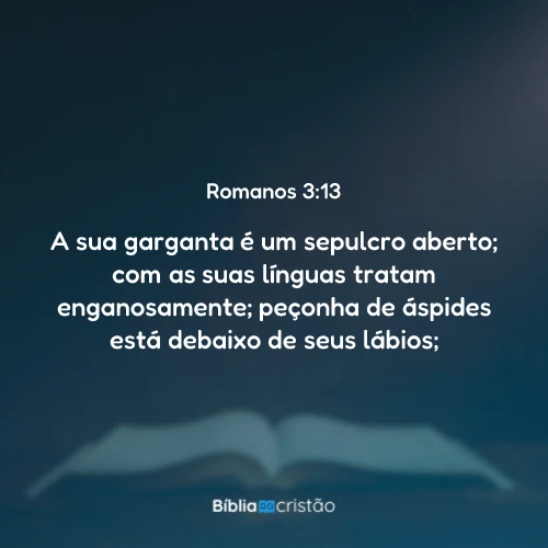 Romanos 3:13