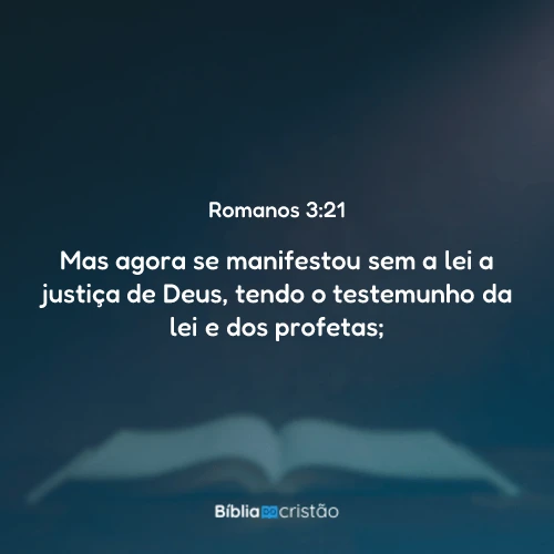 Romanos 3:21